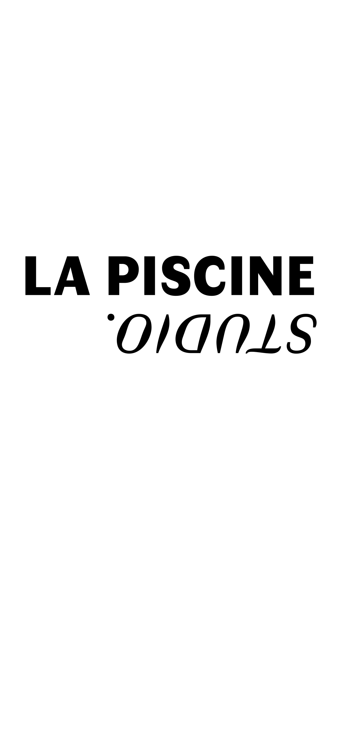 logo la piscine studio